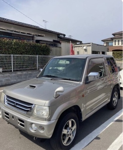 🔚パジェロミニ4wD 切り替え式程度良しAT 車検丸2年希少ターボ