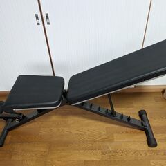 自宅筋トレセット　ダンベル　ベンチ　ぶら下がり健康器の画像