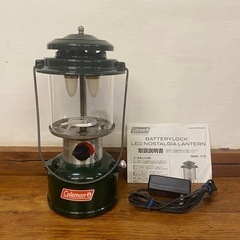 Coleman コールマン ノスタルジア LED ランタン ACアダプタ付 何かが違う？コールマンから廃盤のノスタルジアLEDランタン