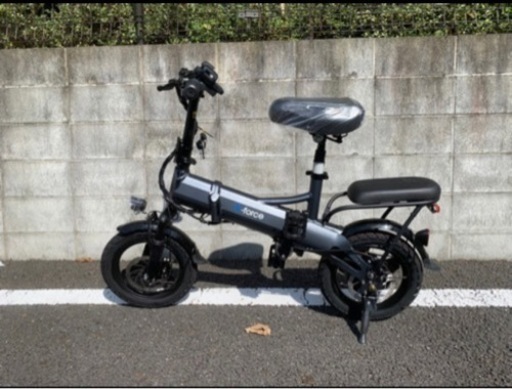 電動チェーンレス自転車　ホワイト　最後一台