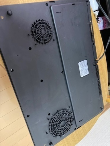 アイリスオーヤマ 2口IH コンロ IHK-W12P-B 2018年製