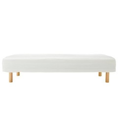 【お値下げ！】無印 脚付マットレス・高密度ポケットコイル・シングル