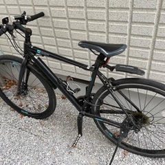 GW5/6,7,8引渡し希望【中古】クロスバイク　27インチ（譲渡証明書付き）の画像