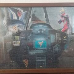 ポケモンポスターとウルトラマンティガのジグソーパズル【額縁入り】ゼロ円の画像