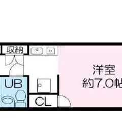 投資用◆1R◆岩屋駅徒歩4分◆利回9.3％