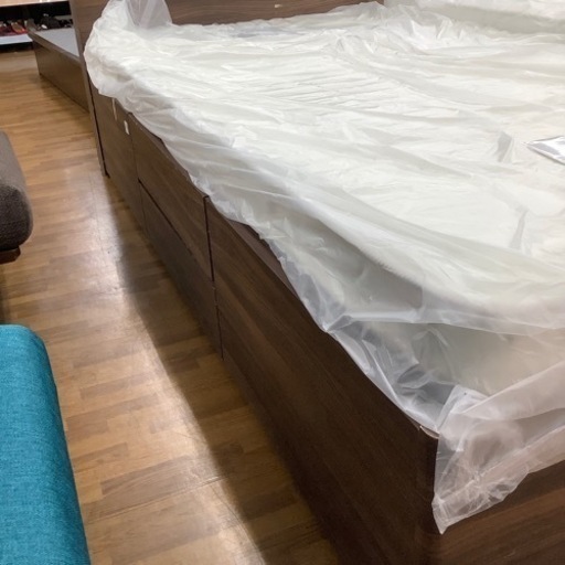 シングルベッド 引き出し付き フレーム剥がれ有