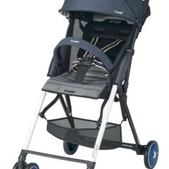 コンビベビーカー　 F2 Limited AF ネイビー (NB) 7ヶ月~36ヶ月頃まで対象 超軽量ワンハンドストローラー SG基準適合の画像