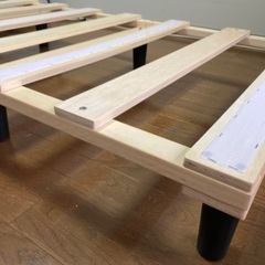 【購入者決定済み】シングルベッド&マットレスの画像
