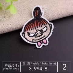 アイロンワッペン  ムーミン&リトルミィ 全6種類の画像