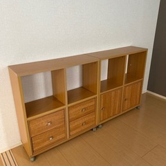 ニトリ　本棚　2点