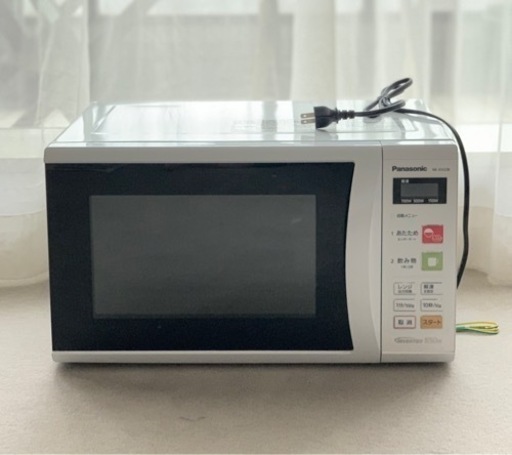 値下げしました【美品】パナソニック 電子レンジ ホワイト　2016年製