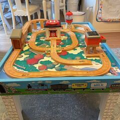 【レア】トーマス 木製レールシリーズ プレイテーブルの画像
