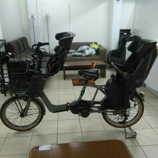 1904パナソニック3人乗り対応20インチ子供乗せ電動アシスト自転車 3人乗り