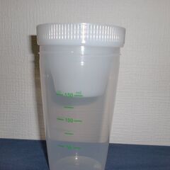 【50円シリーズ】新品未使用　青汁用？シェイカーの画像