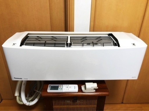一次受付修了】A）美品 2019年製 Panasonic パナソニック Eolia エオリア インバーター冷暖房除湿タイプルームエアコ