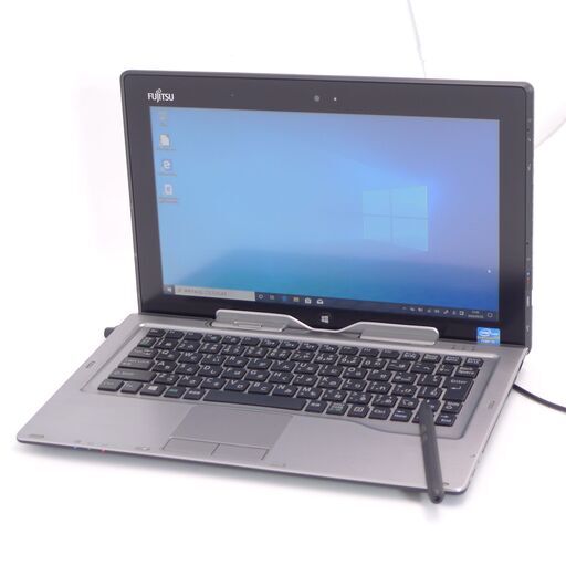 中古良品 高速SSD Wi-Fi有 タブレット ノートPC 富士通 Q702/G 11.6型 第3世代Core i5 4GB 無線 Bluetooth カメラ Windows10 Office