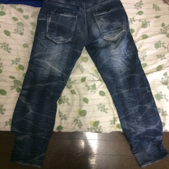 寒いの日に使用ジーンズ2の画像