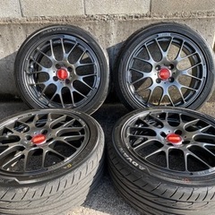 正規品　美品！BBS RP16インチ6.5J 赤エンブレム付き　...