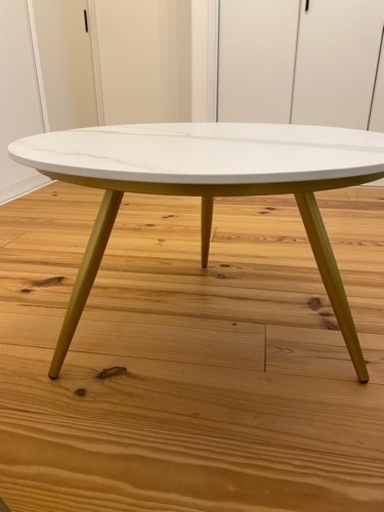 代理石　リビングテーブル