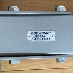値下げしました！BODYCRAFT ボディクラフト フラットインクラインベンチ F603の画像