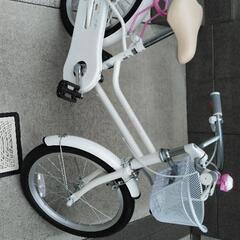 取引相手確定　１８インチ子供(女の子)用自転車　