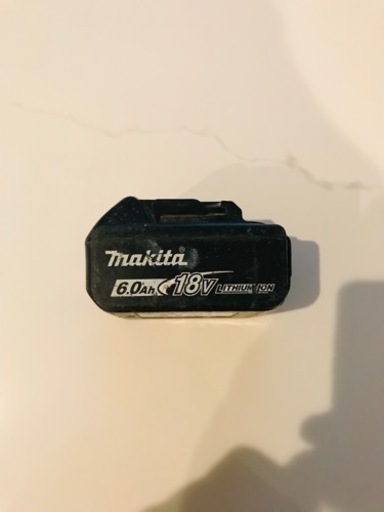 値下げしました　　マキタ　18v 6.0Ah 純正バッテリー