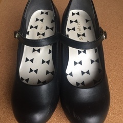 厚底パンプス