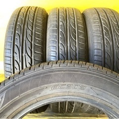 取引中-１３インチのダンロップタイヤ・155/65R13・2019年製 2本 2018年製 2本・宇都宮の画像