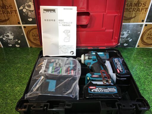 マキタ　TW004GRDX　インパクトレンチ　40V　未使用品