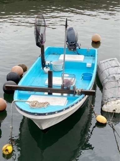 小型船舶　小型ボート　Wー14 ヤマハ　４スト8馬力