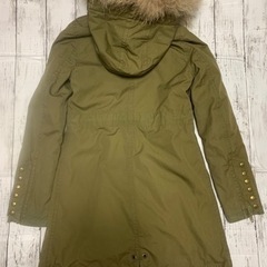 【受渡予定者有】【お届け可】(近隣限定) riendaサンプルN3Bモッズコート ライナー&フード&ファー取外し可の画像