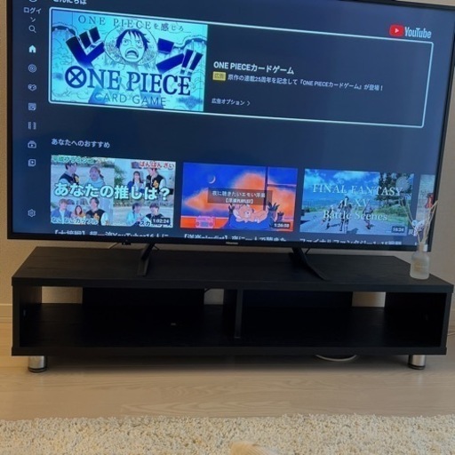 テレビ台テレビボード120cm  ブラック
