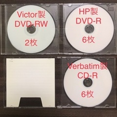 DVD-RWなどなど