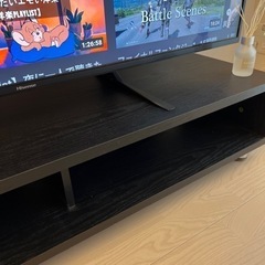 テレビ台テレビボード120cm  ブラックの画像