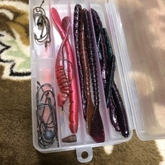 BASS バス　ルアー　ワーム　大量の画像