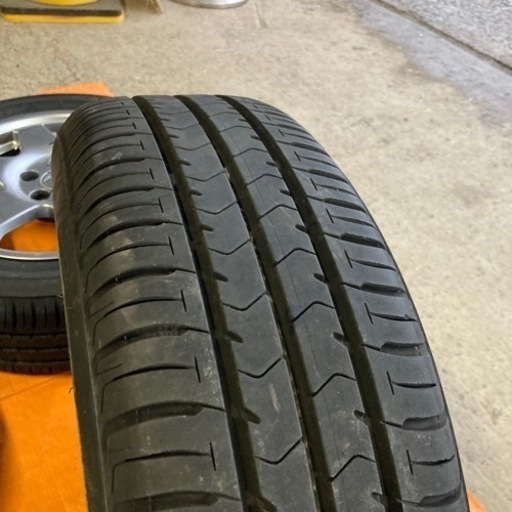 ?185/60R15 9分山ノーマルタイヤ、アルミセット