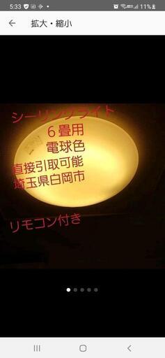 シーリングライト