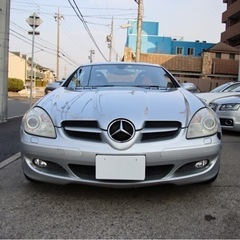 ベンツ　SLK350 ガルウイングカスタム　全国最安　レッドレザー　カーボン内装の画像
