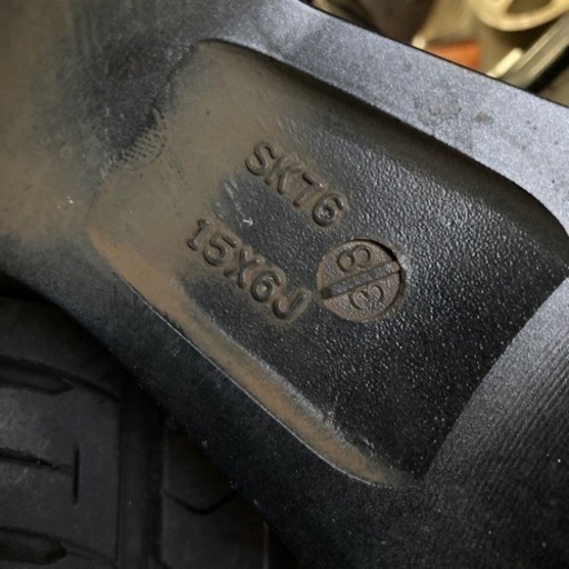 ?185/60R15 9分山ノーマルタイヤ、アルミセット