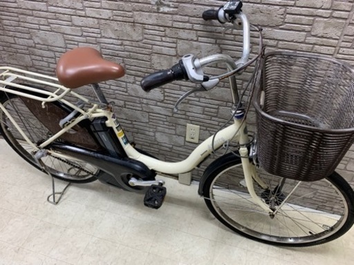 新生活応援SALE 東京23区配達無料　新基準　ブリヂストン　アシスタ　6.6Ah リチウム 電動自転車 中古 24②