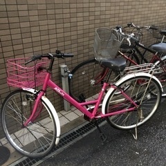 【即日取引】自転車 ピンク 2018購入