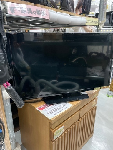 液晶テレビ 32インチ SHARP 2017年製【6ヶ月保証付！クリーニング済み】管理番号:22603