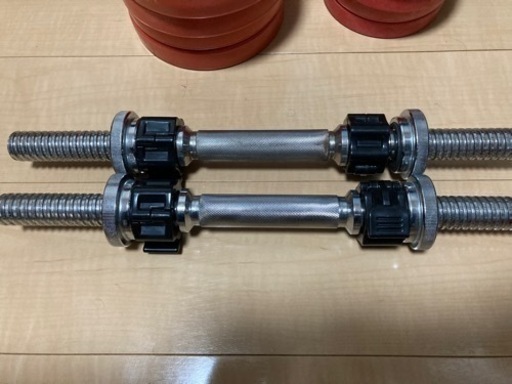 ダンベル30kg×2、トレーニングベンチセット