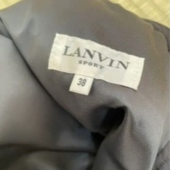 LANVIN SPORT ポリエステルサテンパンツ　38サイズの画像