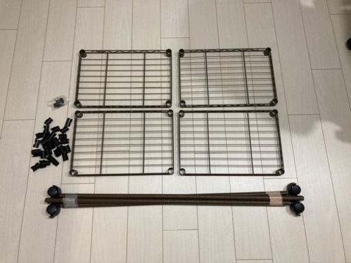 ドウシシャ　ルミナス スチールラック　LCR45-4BR