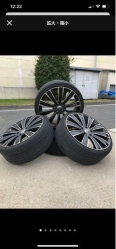 DAD ホイール　19インチ　4本セットです。