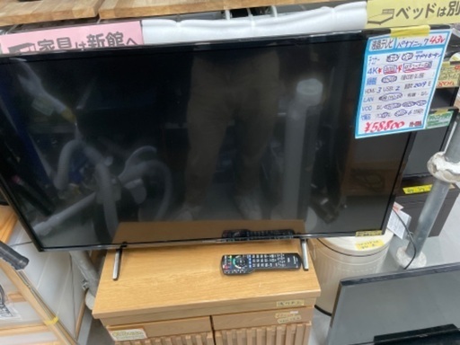 液晶テレビ 43インチ Panasonic 2019年製【6ヶ月保証付！クリーニング済み】管理番号:22603