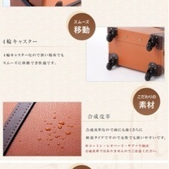 キャリーケース キャリーバッグ スーツケースL 大型 ダークブラウン色