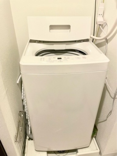 【中古美品】無印良品 電気洗濯機5kg mj-w50a