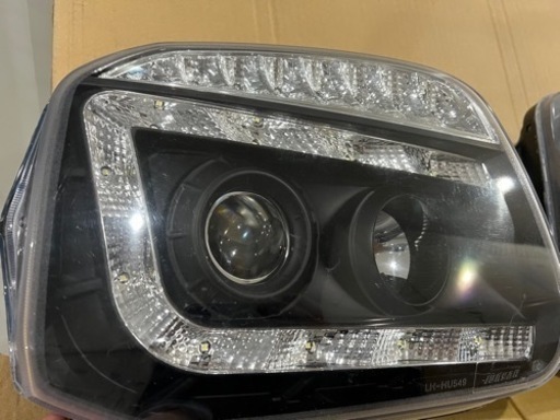 決まりました！！　シャークヘッドライト junyan LEDバルブ改装済み